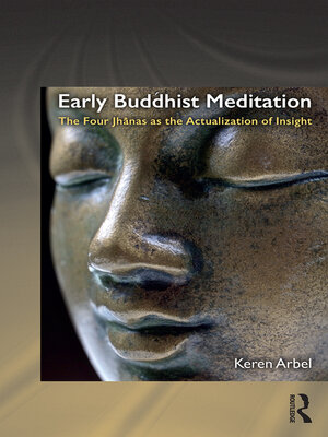 cover image of Early Buddhist Meditation